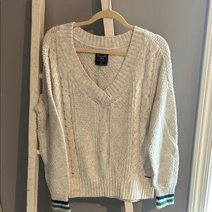 Women’s Abercrombie casual cable sweater XL
